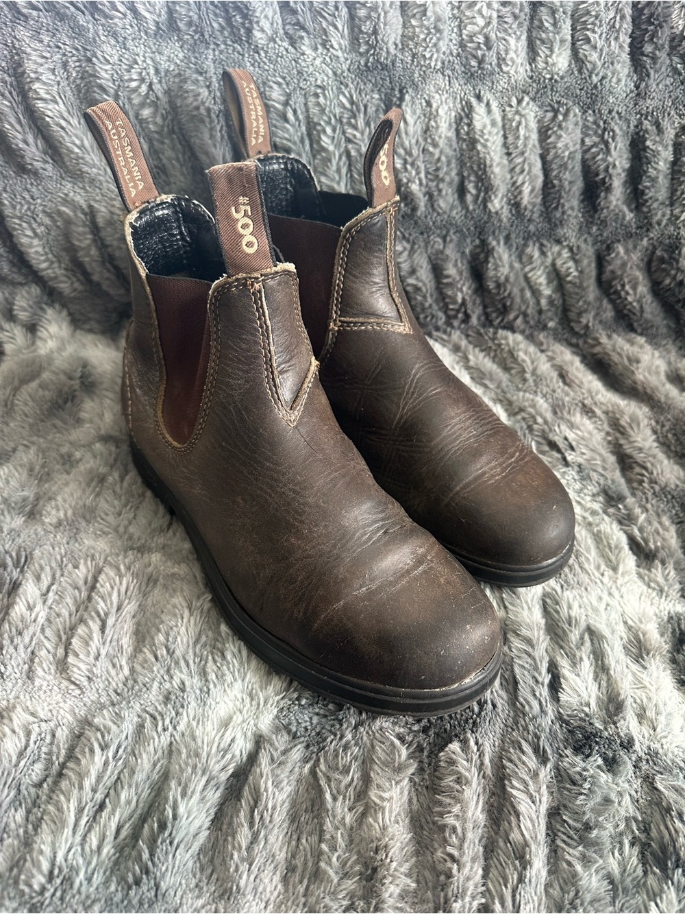 Blundstone Brown Chelsea Ankle Boots